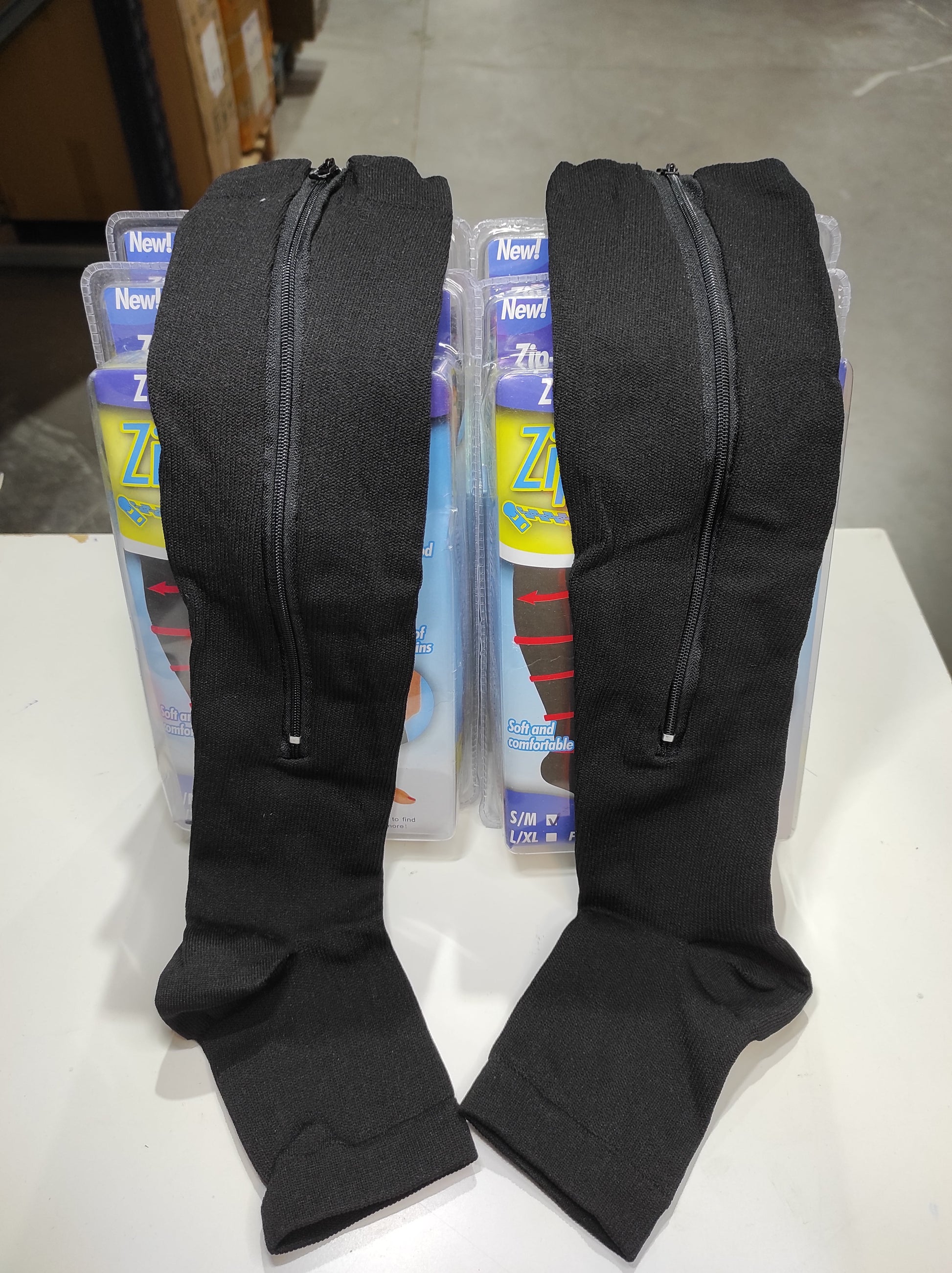 Media de Compresion 2pcs Negro - additional image 13